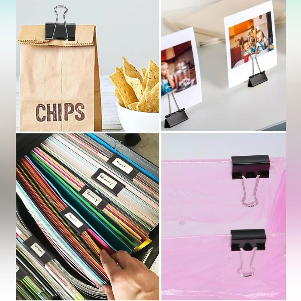 Brand New!!!12pcs (2 inches) Extra Large Binder Clips